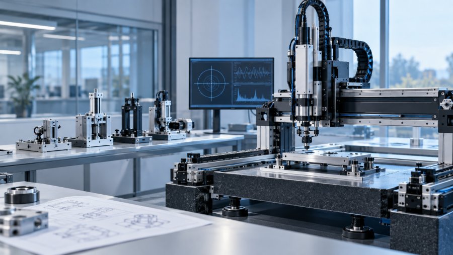 Industri&euml;le machine met nieuwe positioneringsnauwkeurigheid
